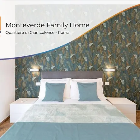 20min Vatican & Gianicolo - Monteverde Family Apartamento *